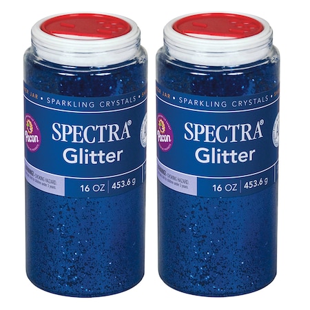 Spectra Glitter, Blue, 1 lb. Per Jar, 2PK P91750